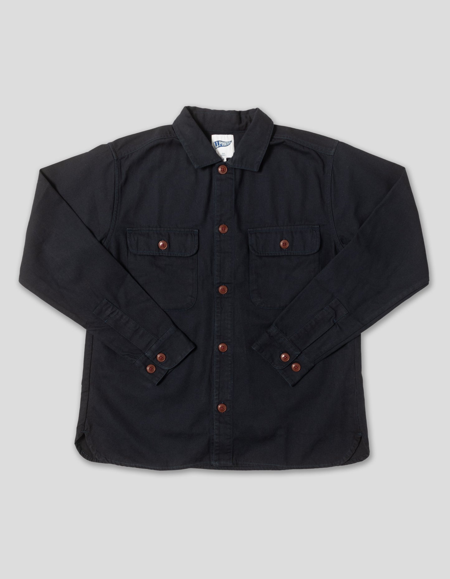 CANVAS OVERSHIRT - NAVY