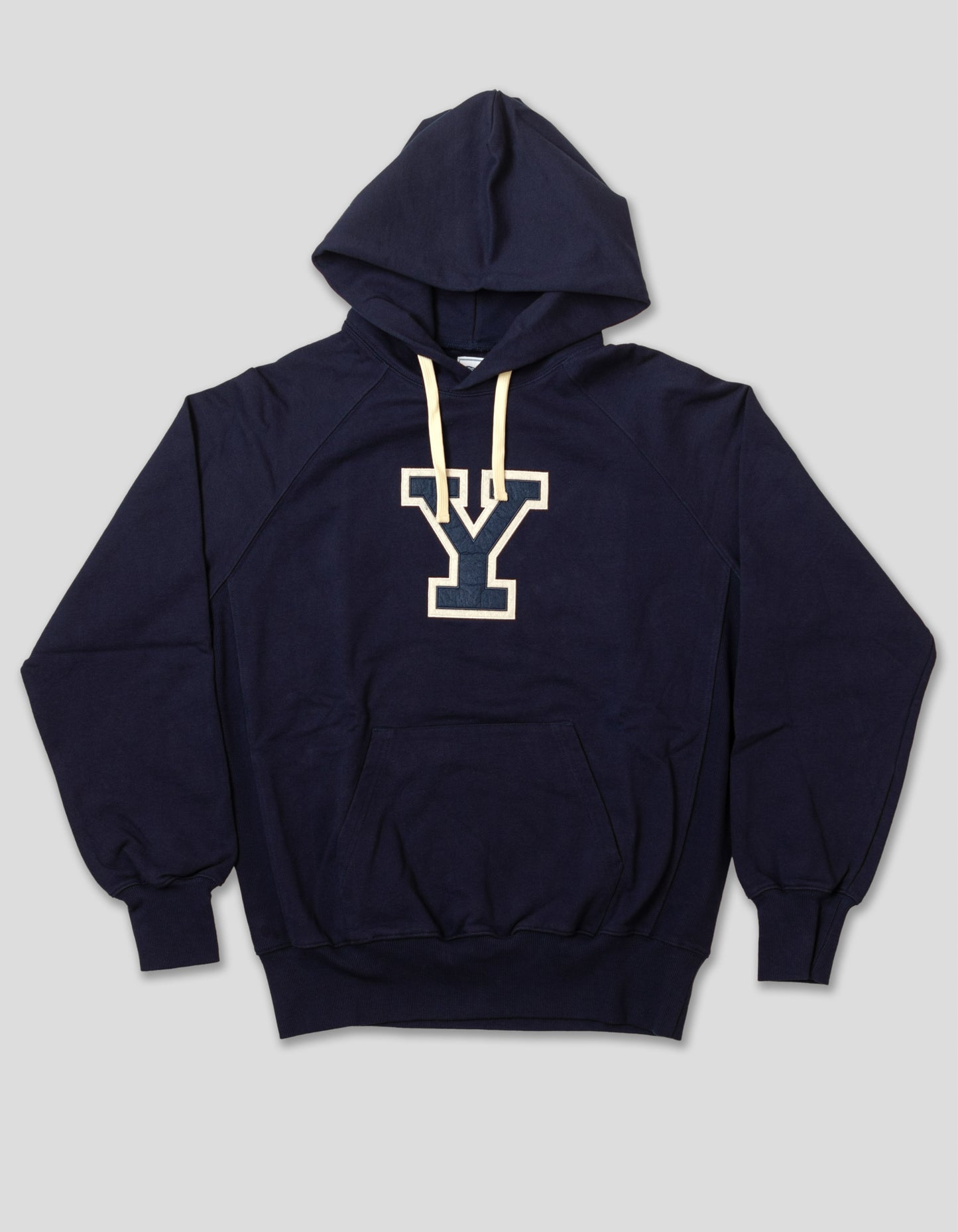 NAVY YALE HOODIE