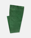 Made-in-USA Bright Green Wide Wale British Corduroy Pant
