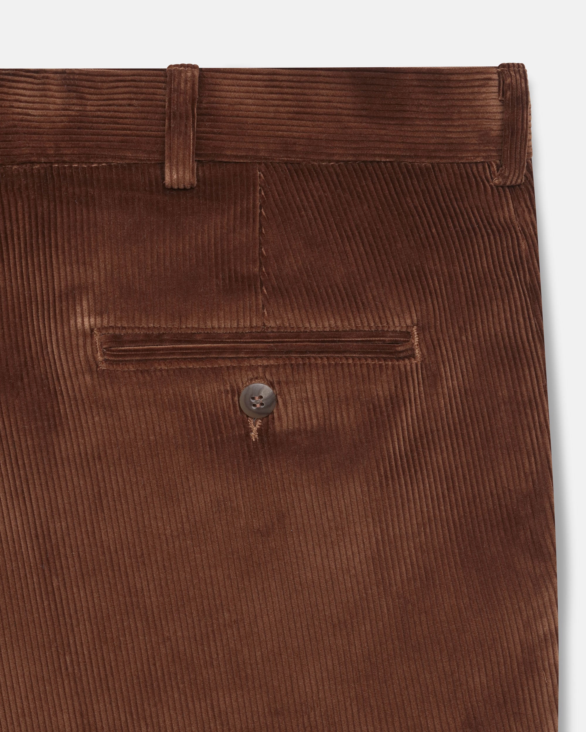 Made-in-USA Whiskey Wide Wale British Corduroy Pant