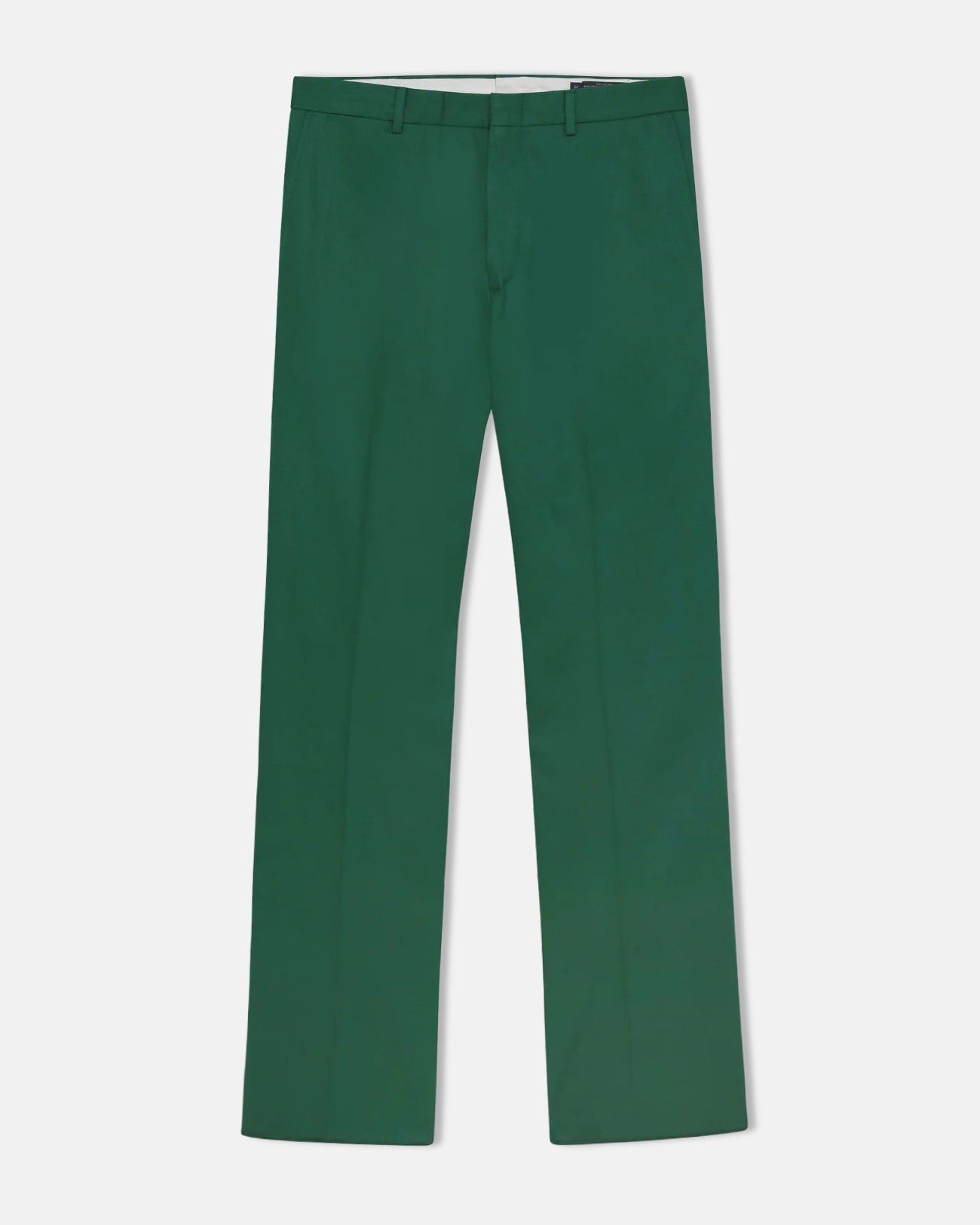 Made-in-USA Bottle Green Washed Twill Chino Pant
