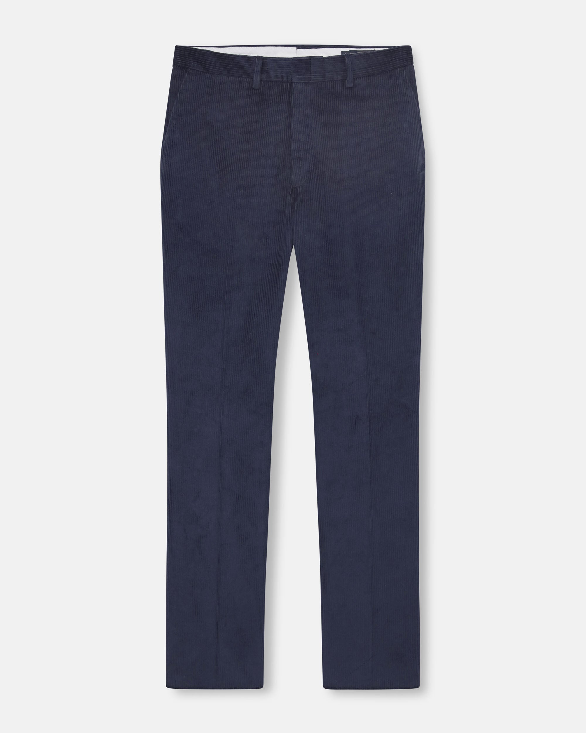 Made-in-USA Navy Wide Wale British Corduroy Pant