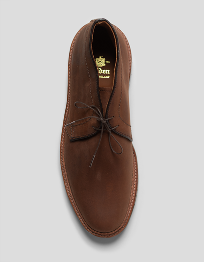 ALDEN TOBACCO CHAMOIS CHUKKA BOOT