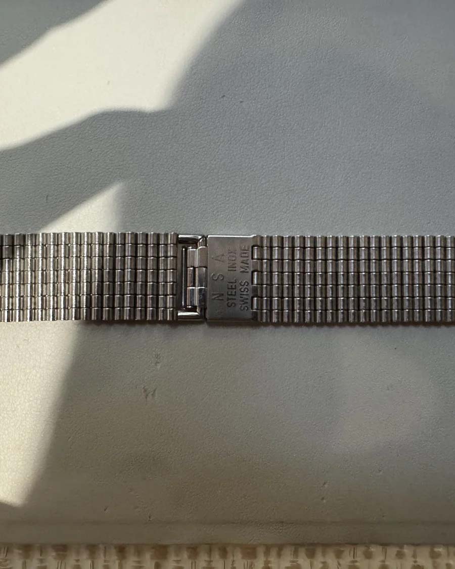 Heuer Monaco Transitional Ref. 1133 with Booklet and Bracelet Unpolished