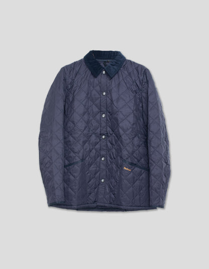 BARBOUR HERITAGE LIDDESDALE QUILTED JACKET - NAVY