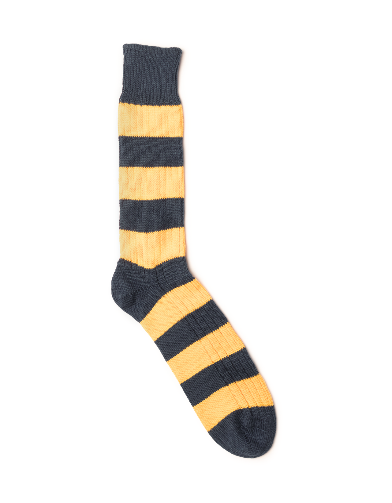 Navy/Gold Stripe  Men's Dress Socks - J. Press – J. PRESS