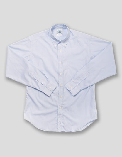 2-PLY 100s - BLUE HAIRLINE DRESS SHIRT