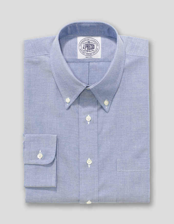 BLUE OXFORD DRESS SHIRT – J. PRESS