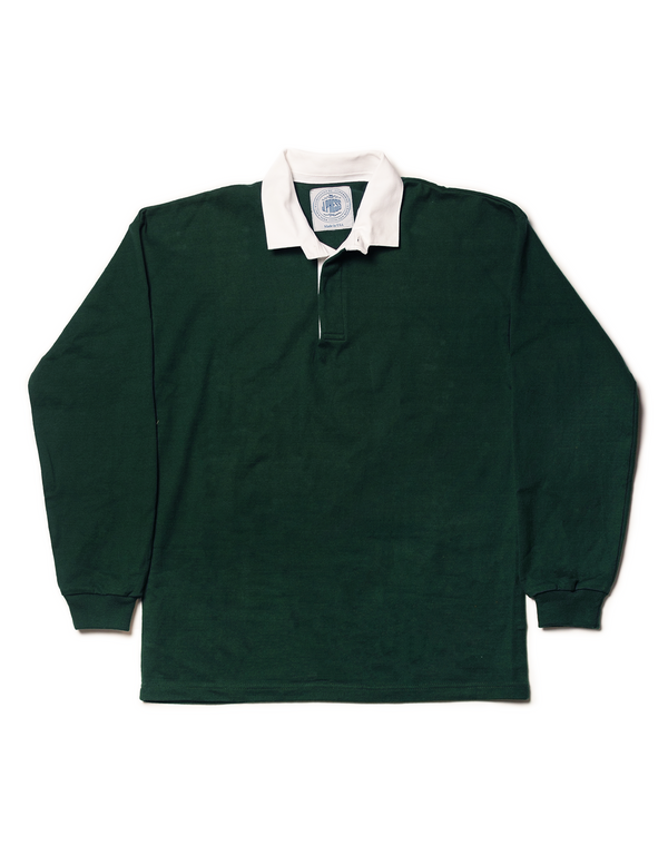 SOLID RUGBY SHIRT - GREEN