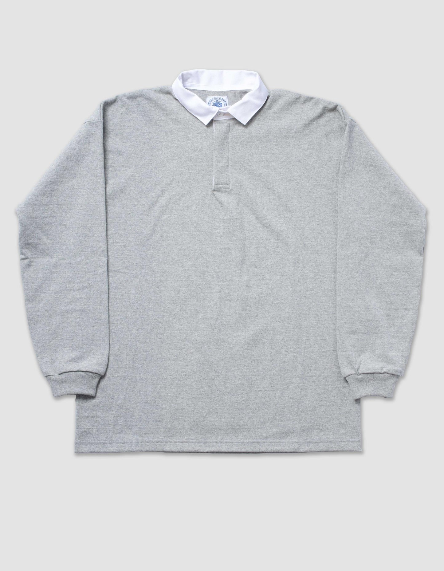 SOLID RUGBY SHIRT - GREY