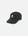 Jolly Roger Black Needlepoint Hat