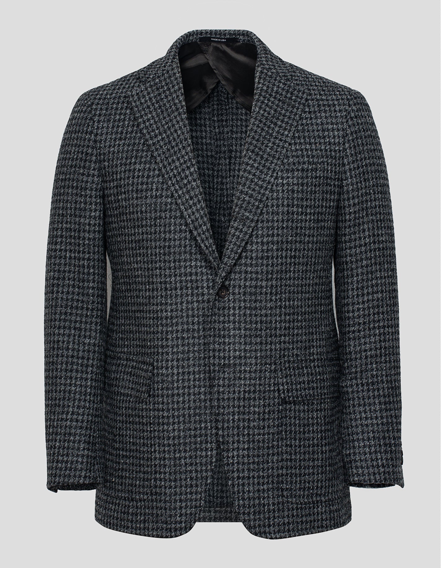 HARRIS TWEED GREY HOUNDSCHECK SPORT COAT