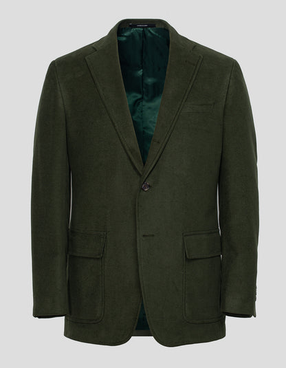 DARK OLIVE MOLESKIN SPORT COAT