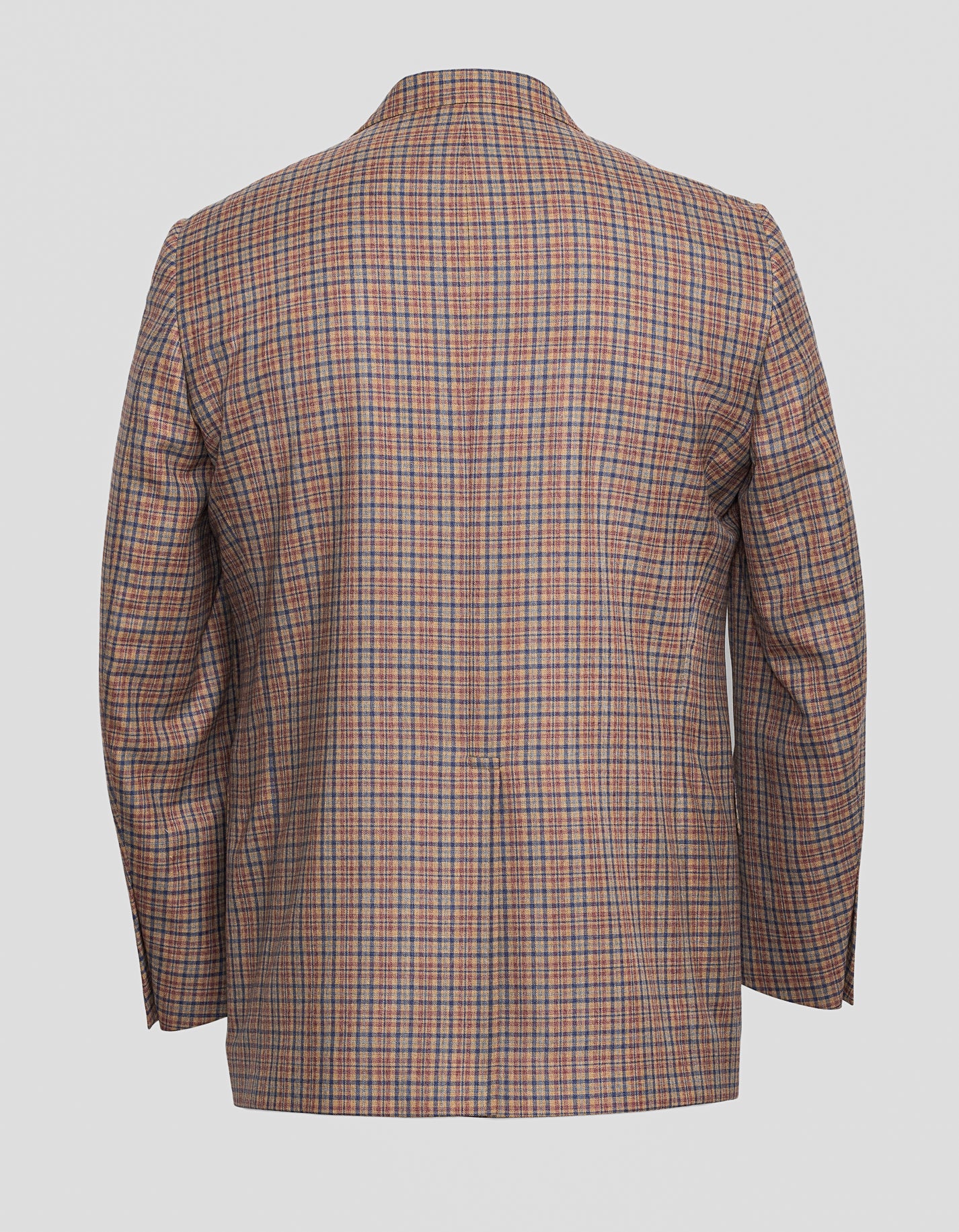 DARK TAN MULTI CHECK SPORT COAT - MTO