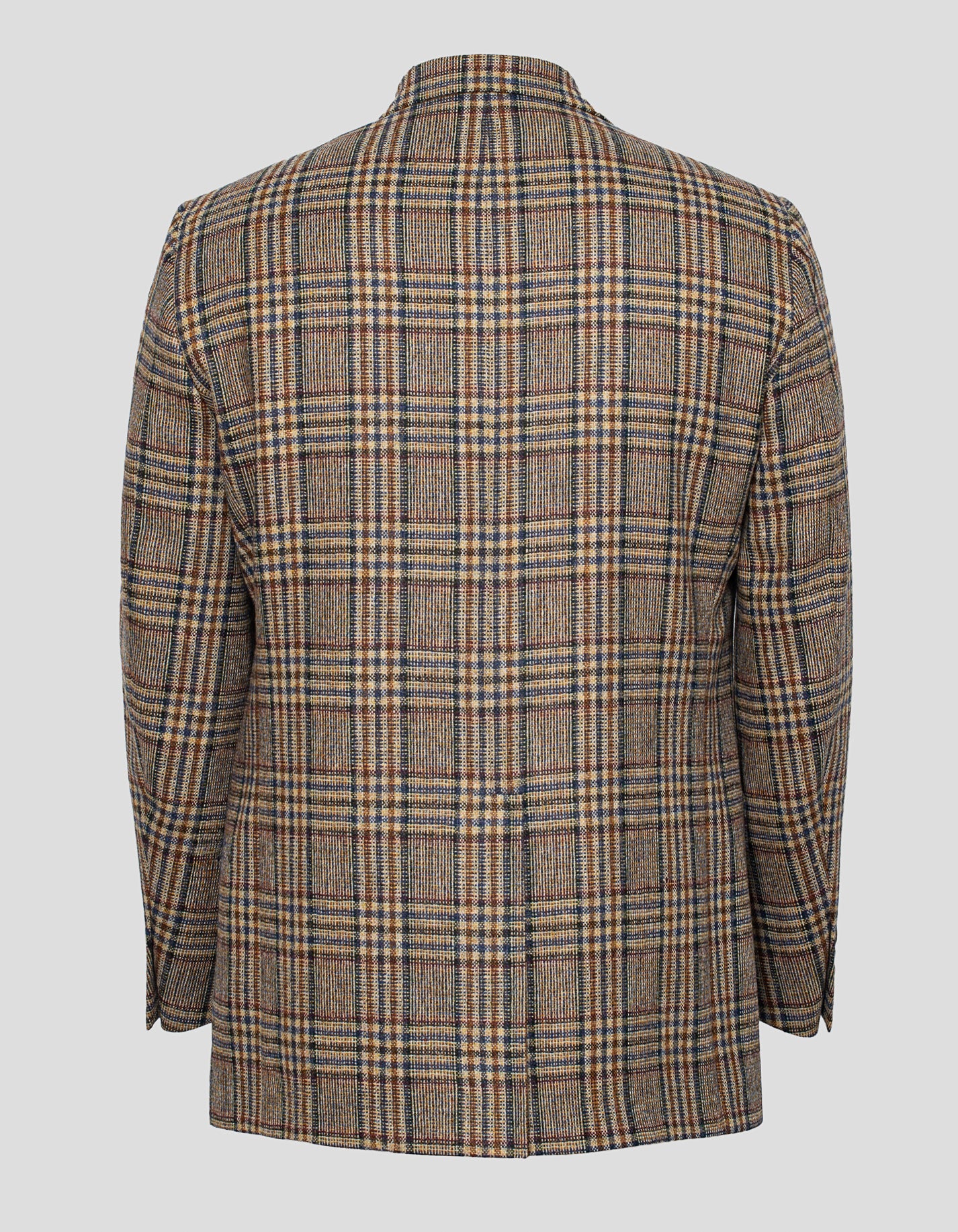 TAN MULTI PLAID SPORT COAT - MTO