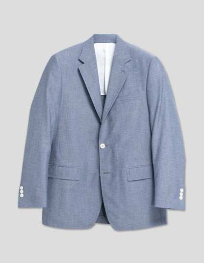 NAVY CHAMBRAY SPORT COAT - CLASSIC FIT