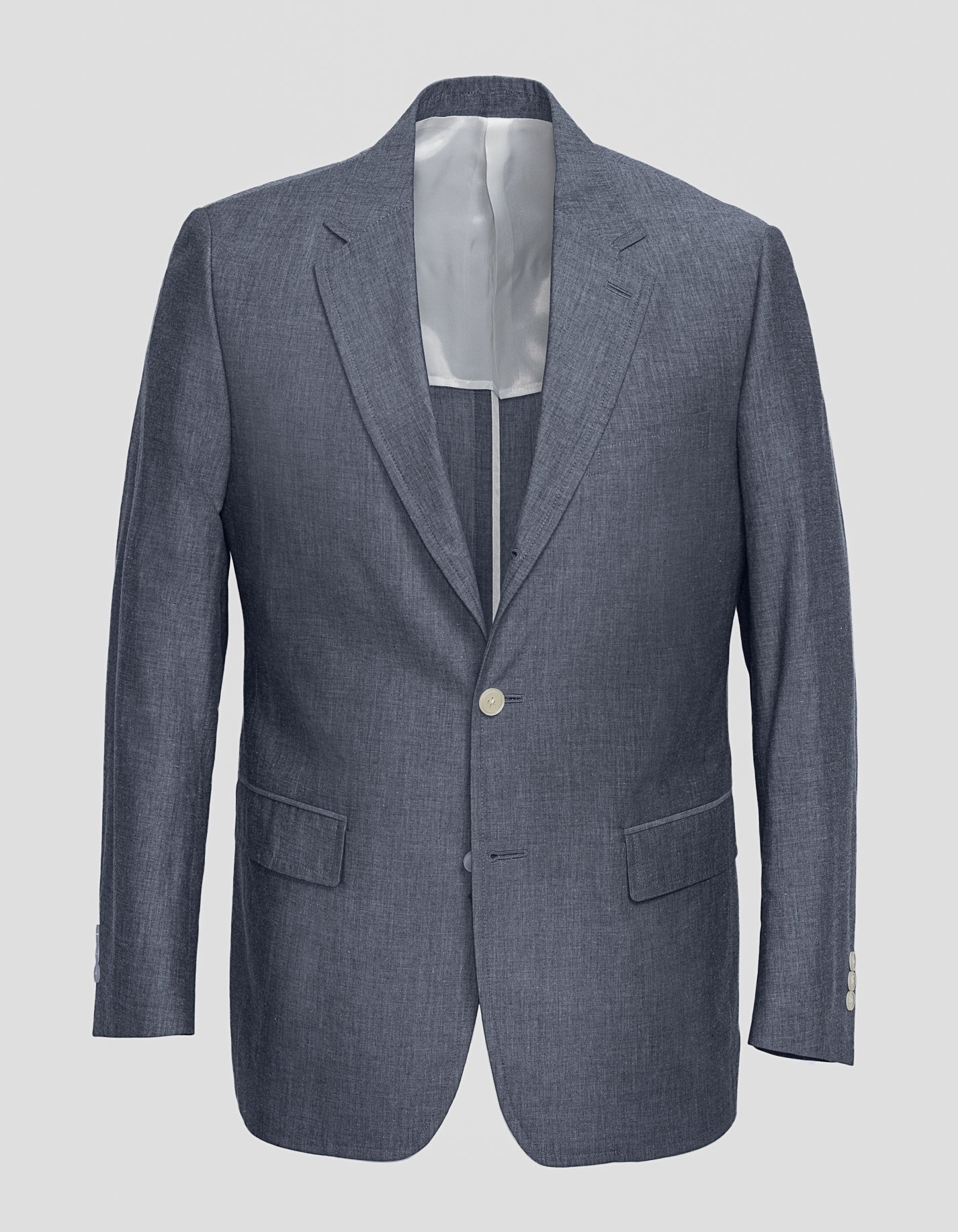 NAVY CHAMBRAY SPORT COAT -  MTO