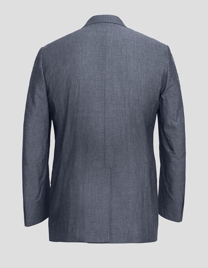 NAVY CHAMBRAY SPORT COAT -  MTO