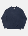 Denim Blue Cashmere Crewneck Sweater - Trim Fit