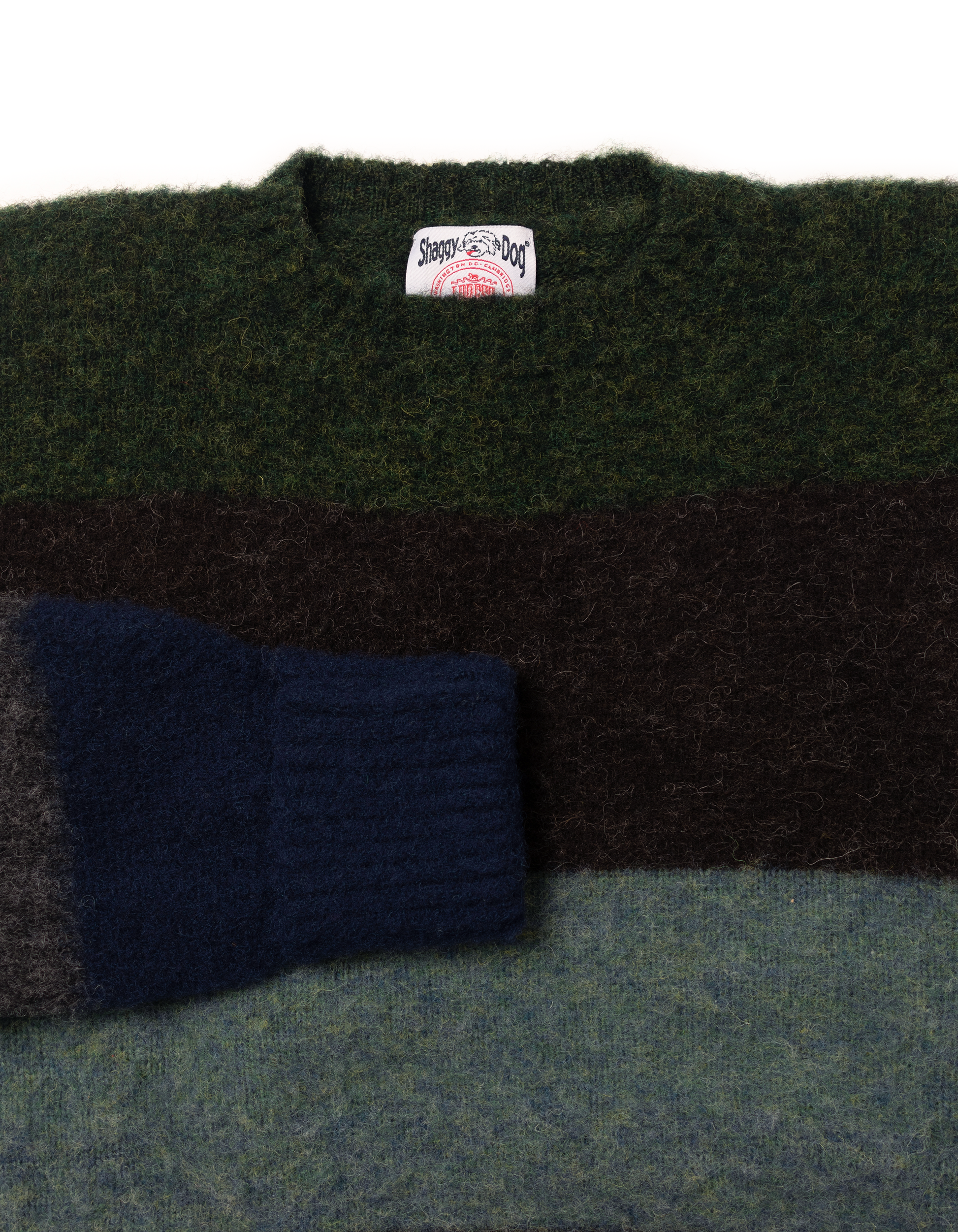 Shaggy Dog Sweater Dark Multi Stripe- Classic – J. PRESS