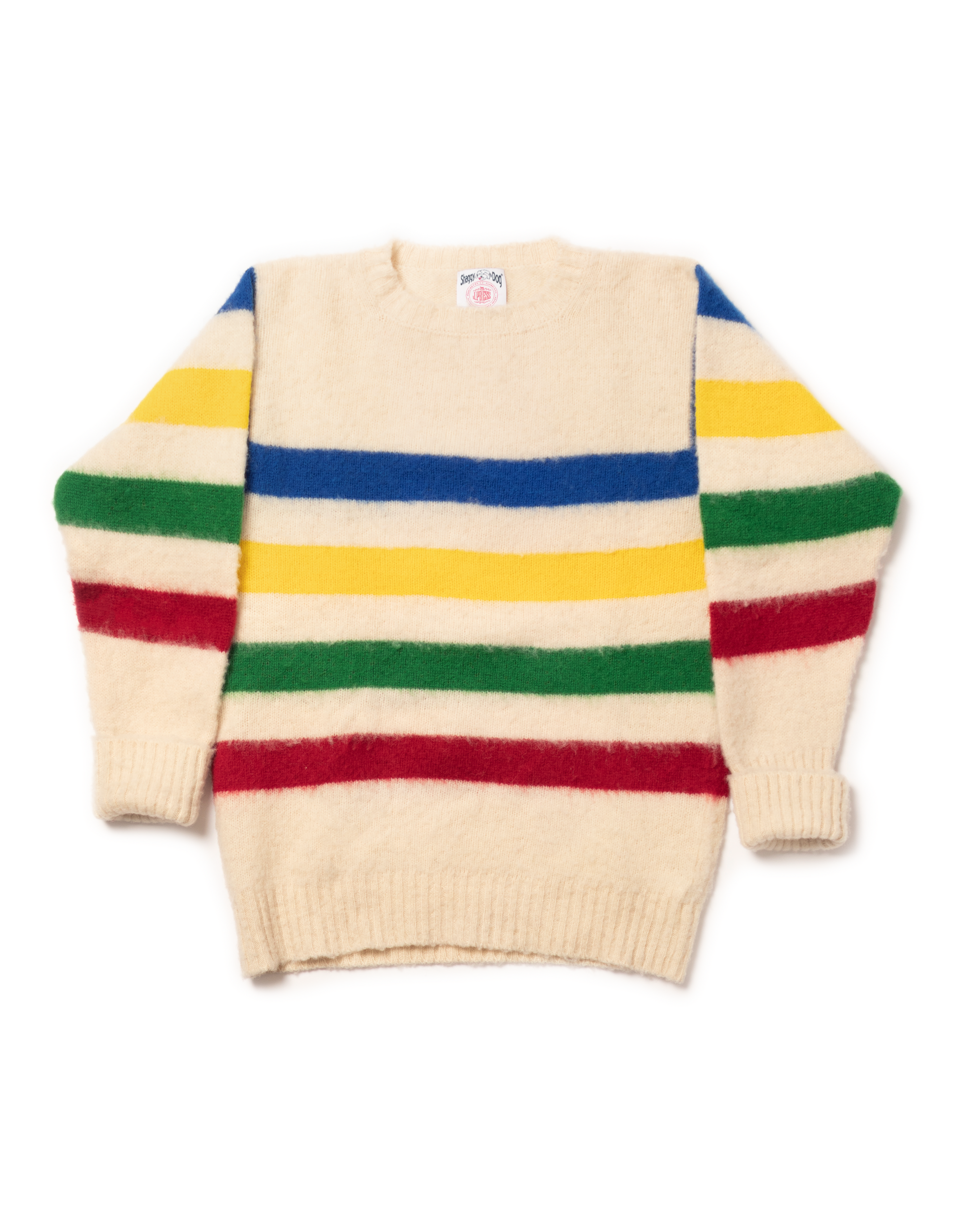 Shaggy clearance white sweater