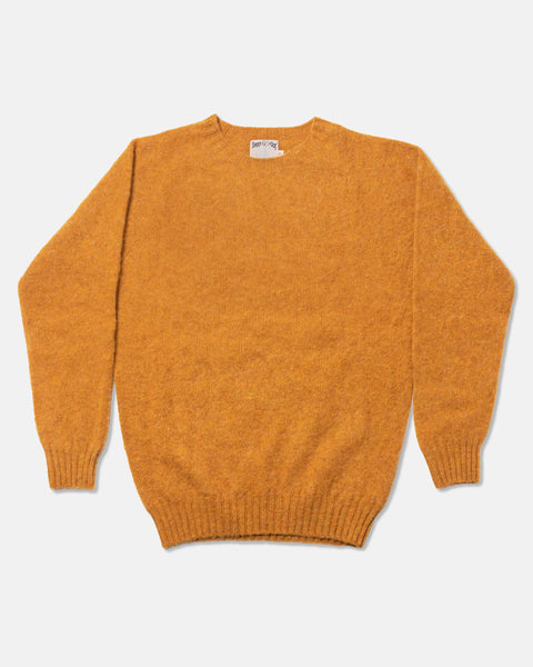Shaggy Dog Sweater Yellow Mix- Trim Fit | J.PRESS - Pennant Label