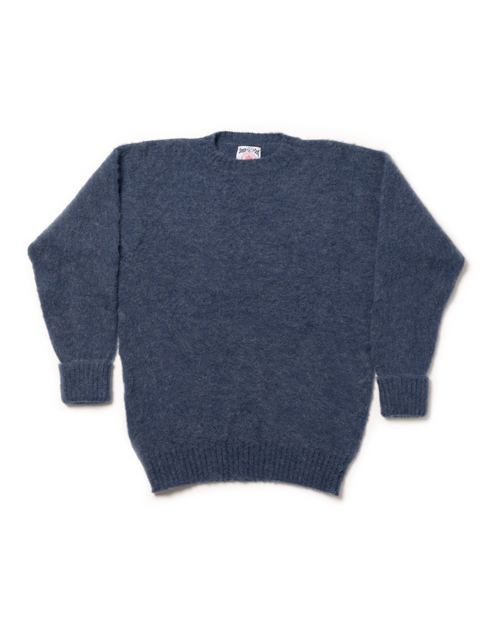 Shaggy Dog Sweater Blue - Classic Fit | Men's Sweaters - J. Press – J ...
