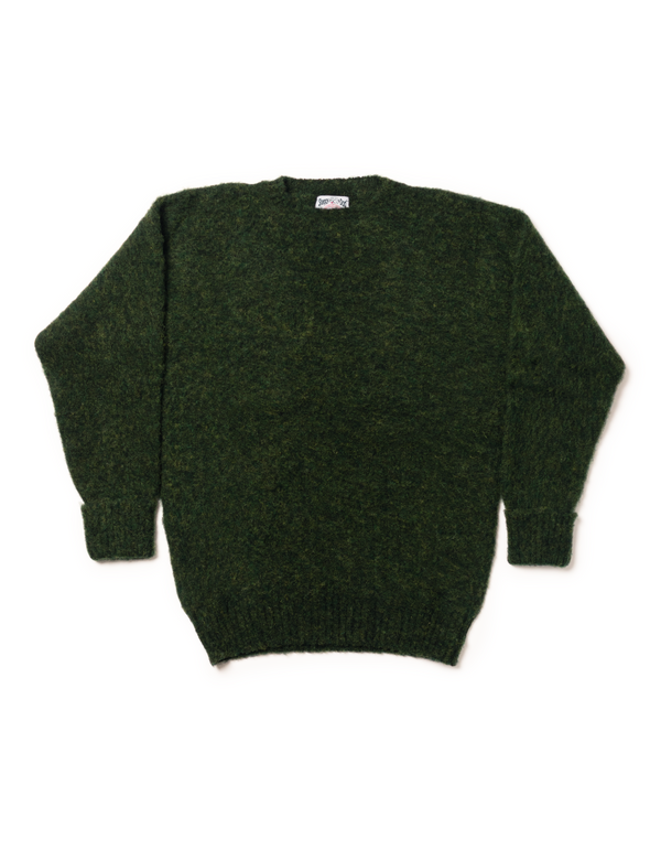 Shaggy Dog Sweater Black - Classic Fit | Men's Sweaters - J. Press