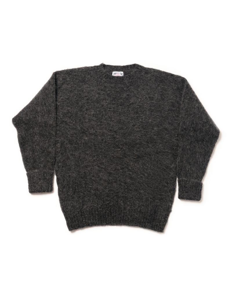 SHAGGY DOG SWEATER GREY - CLASSIC FIT