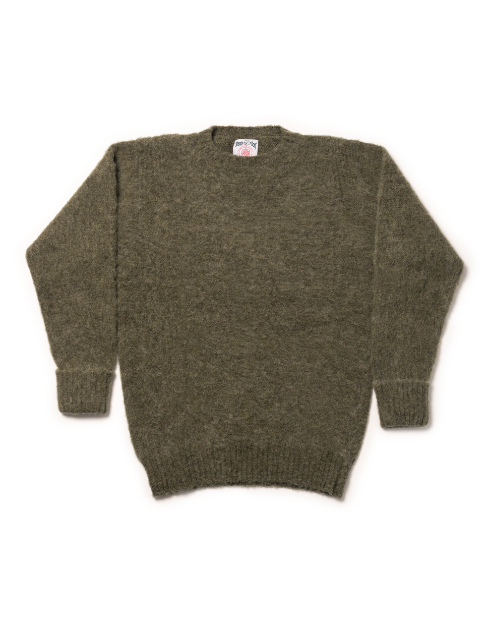 Shaggy Dog Sweater Olive - Classic Fit | Men's Sweaters - J. Press – J ...
