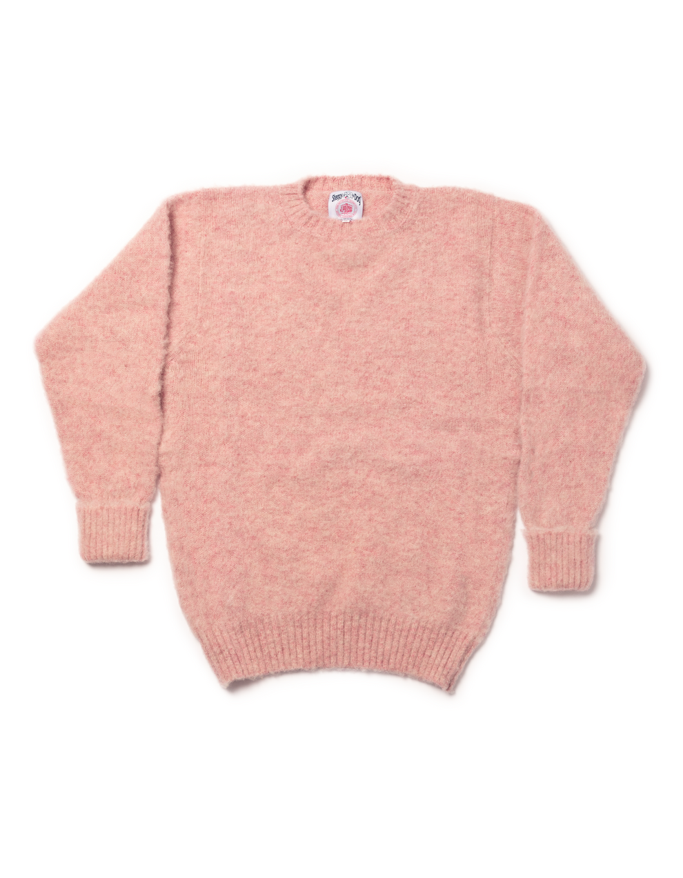 Shaggy Dog Sweater Pink Heather - Classic Fit | Men's Sweaters – J. PRESS