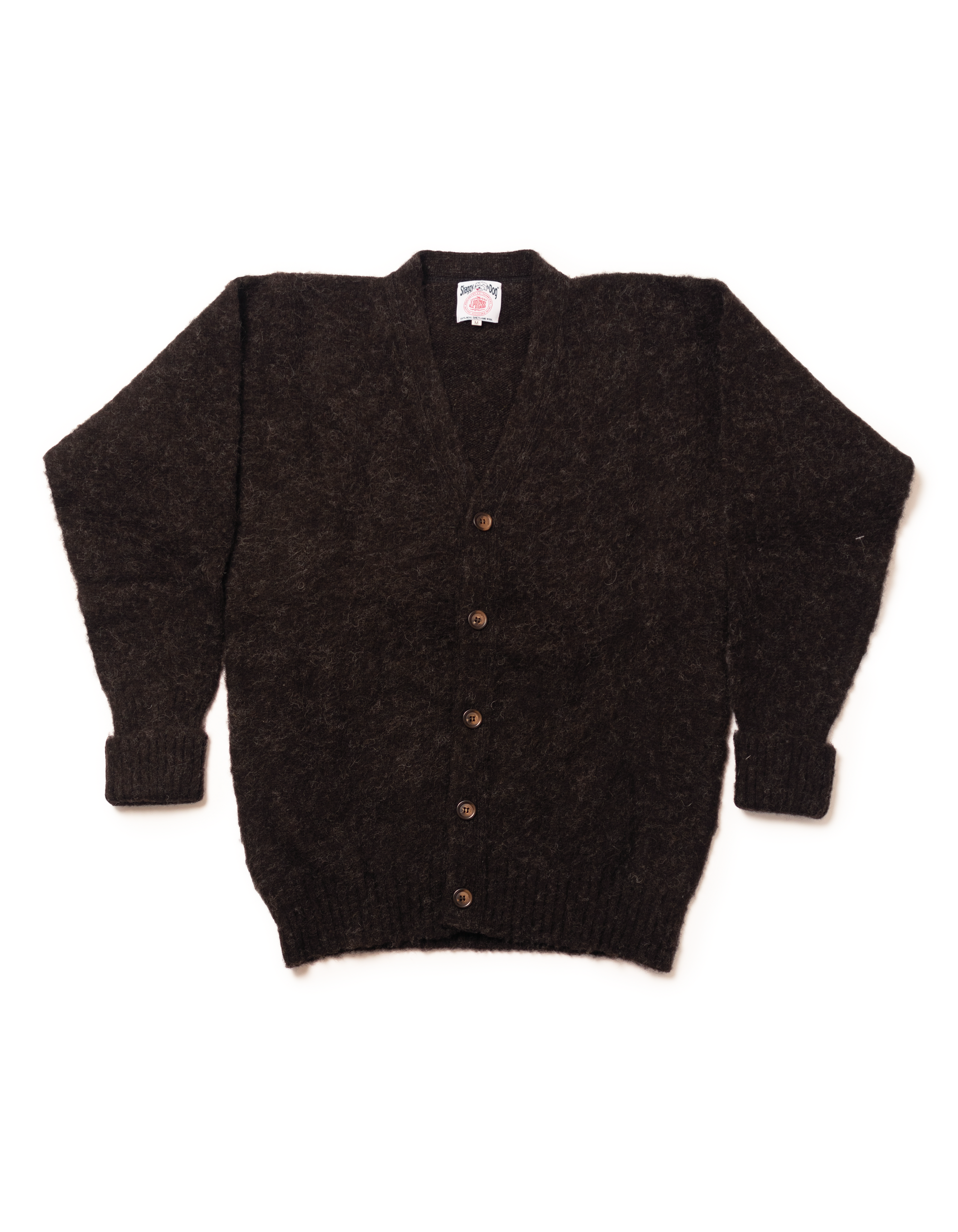 Shaggy 2025 cardigan black