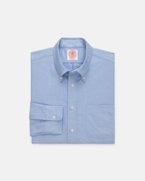 Made-in-USA Blue Oxford Cloth Button Down Shirt - Classic Fit