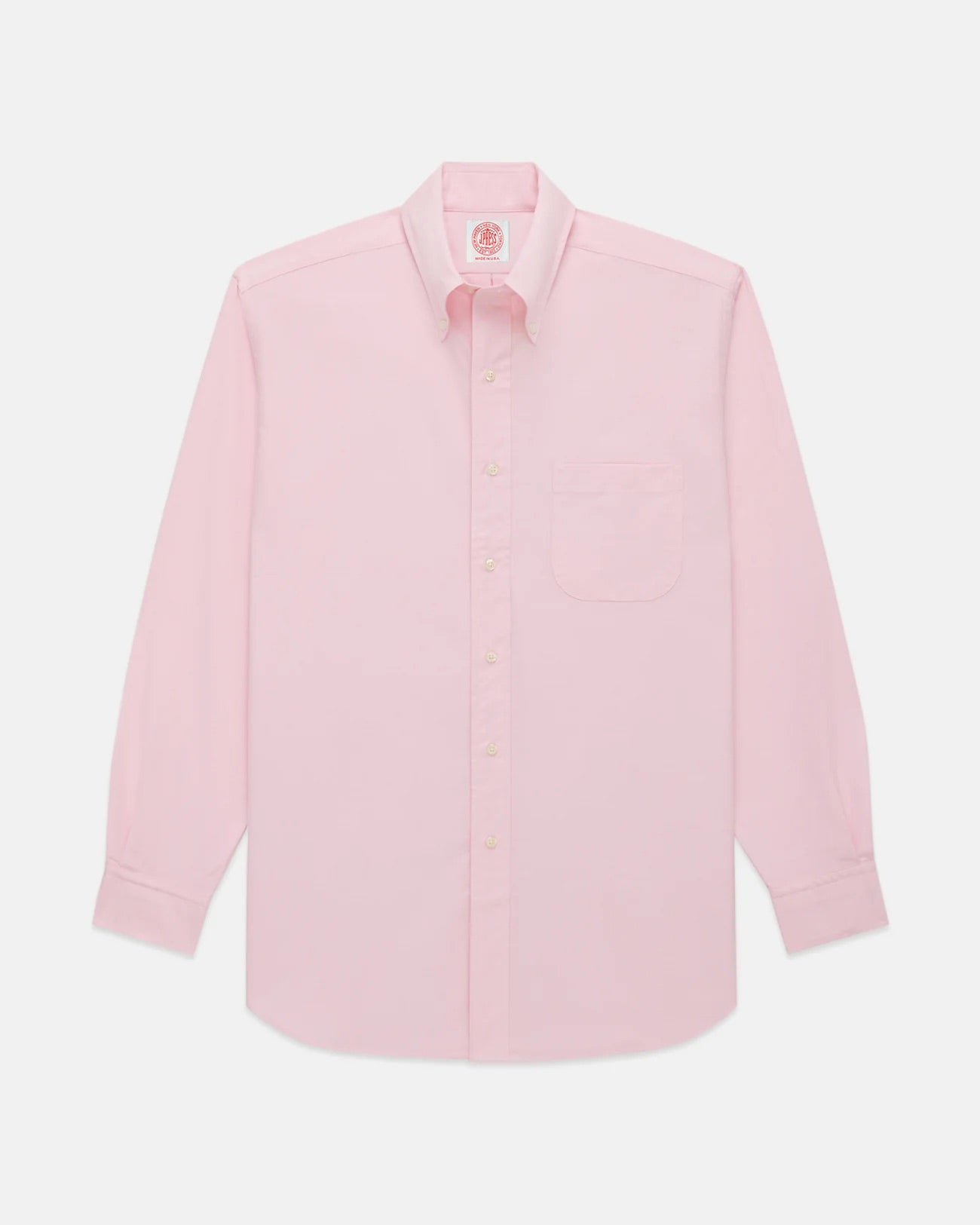 Made-in-USA Pink Oxford Cloth Button Down Shirt  - Classic Fit