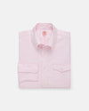 Made-in-USA Flap Pocket Pink Oxford Cloth Button Down Shirt - Classic Fit
