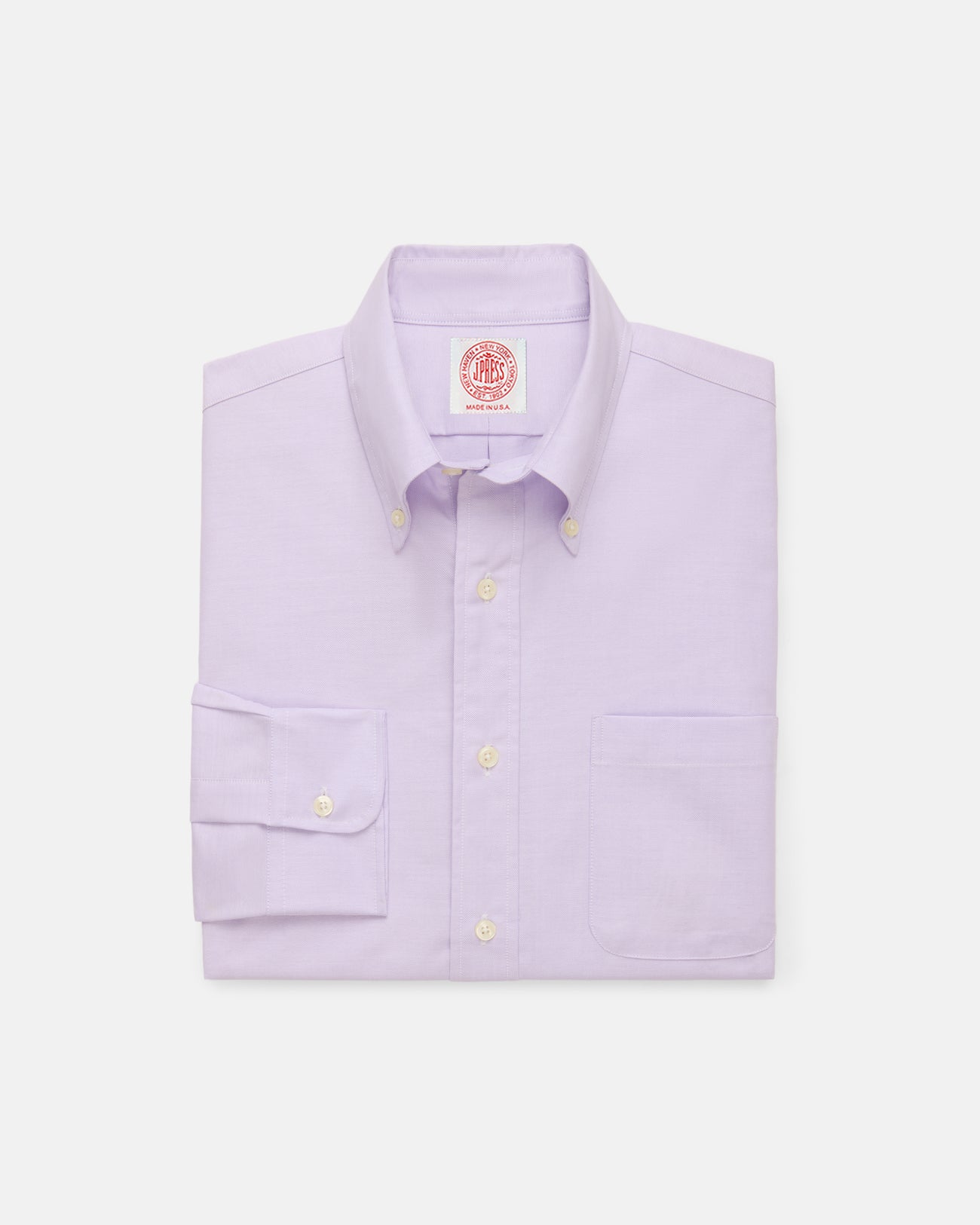 Made-in-USA Purple Oxford Cloth Button Down Shirt  - Classic Fit