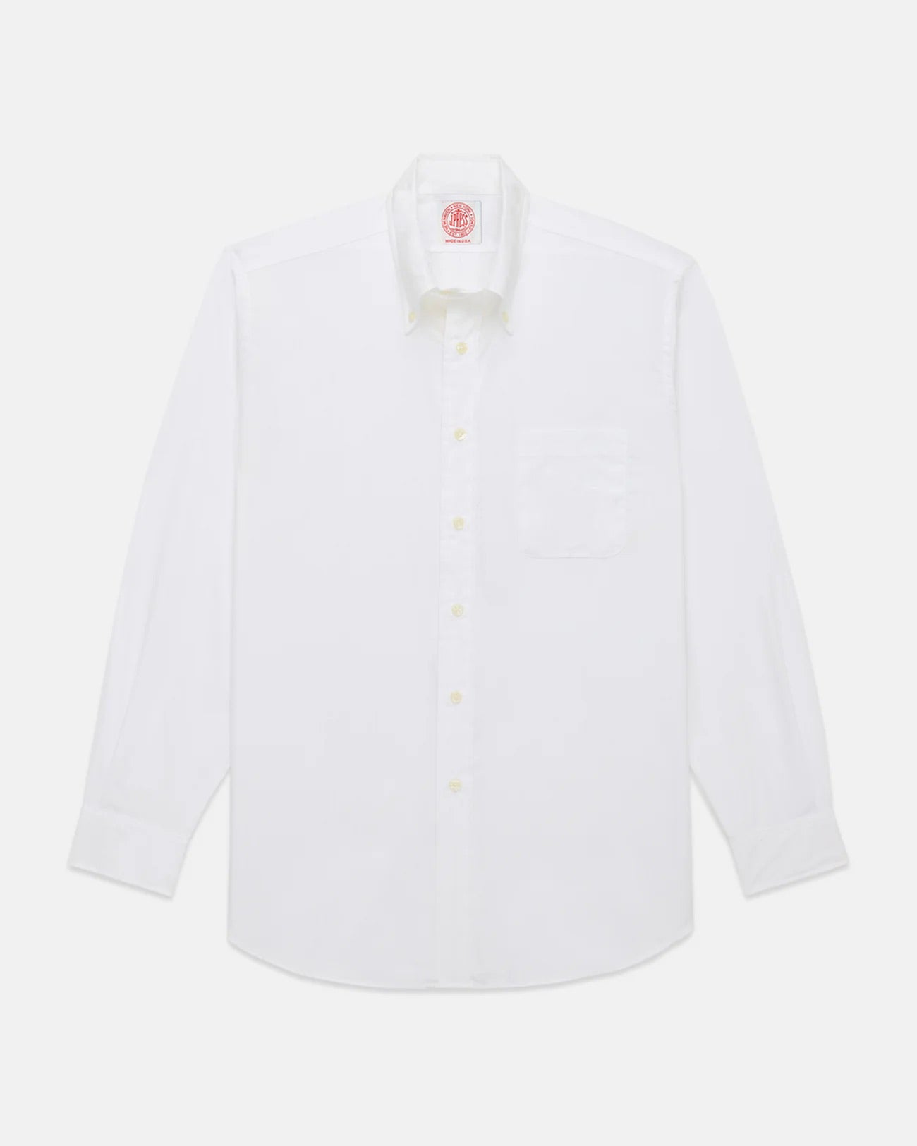 Made-in-USA Broadcloth Button-Down Shirt - Classic Fit