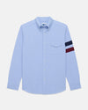 Blue Sleeve Stripe Oxford Shirt - Trim Fit