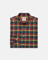 Made-in-USA Thomas Mason Buchanan Tartan Broadcloth Sport Shirt - Classic Fit