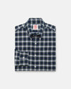 Made-in-USA Thomas Mason Dress Gordon Tartan Broadcloth Sport Shirt - Classic Fit