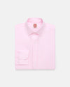 Made-in-USA Thomas Mason Pink Bengal Stripe Spread Collar Dress Shirt - Classic Fit