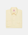 Made-in-USA Flap Pocket Yellow University Stripe Oxford Cloth Shirt - Classic Fit