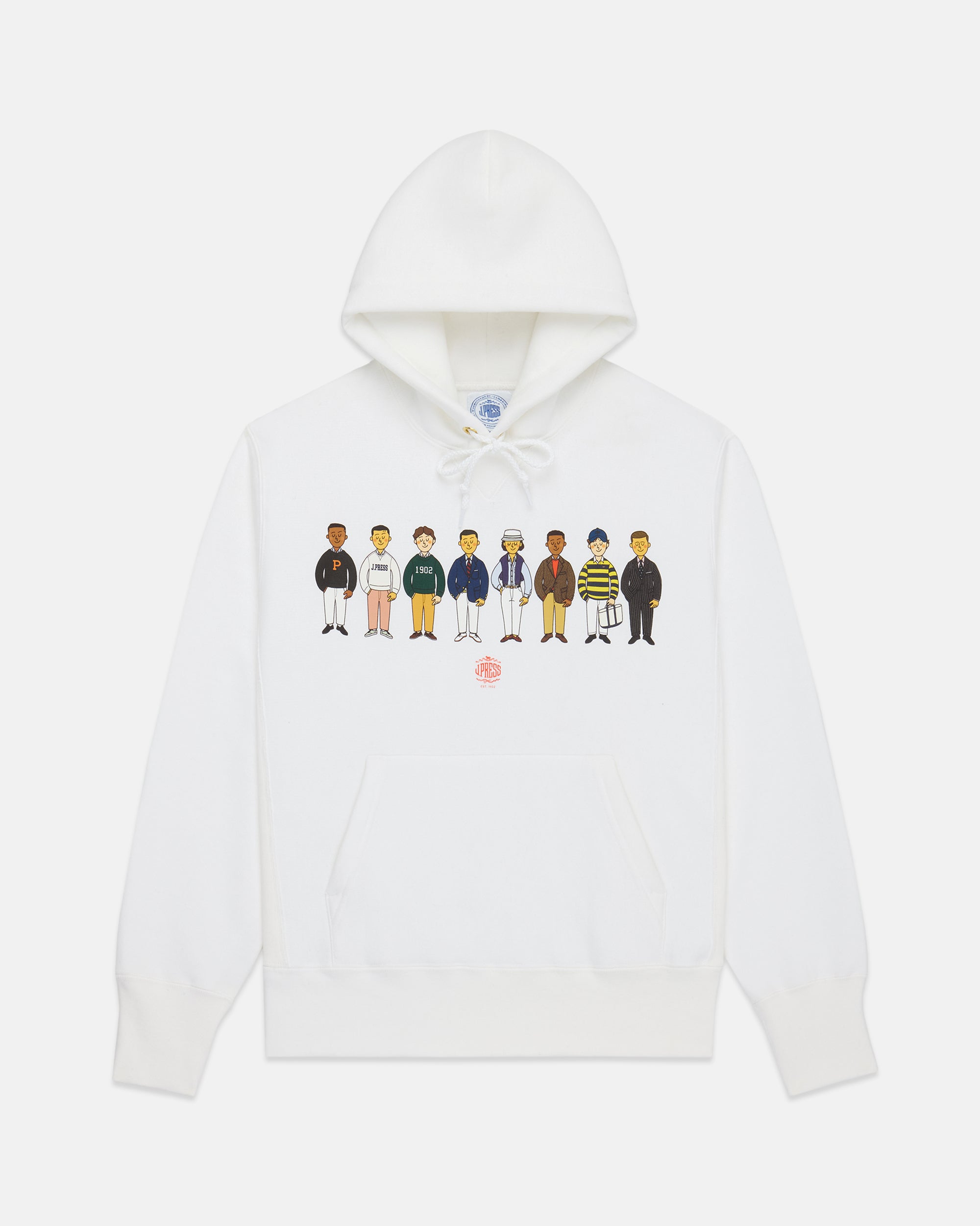 Made-in-USA J. Press "Ivy Guys" Hoodie