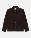 Brown Corduroy Chore Coat - Trim Fit