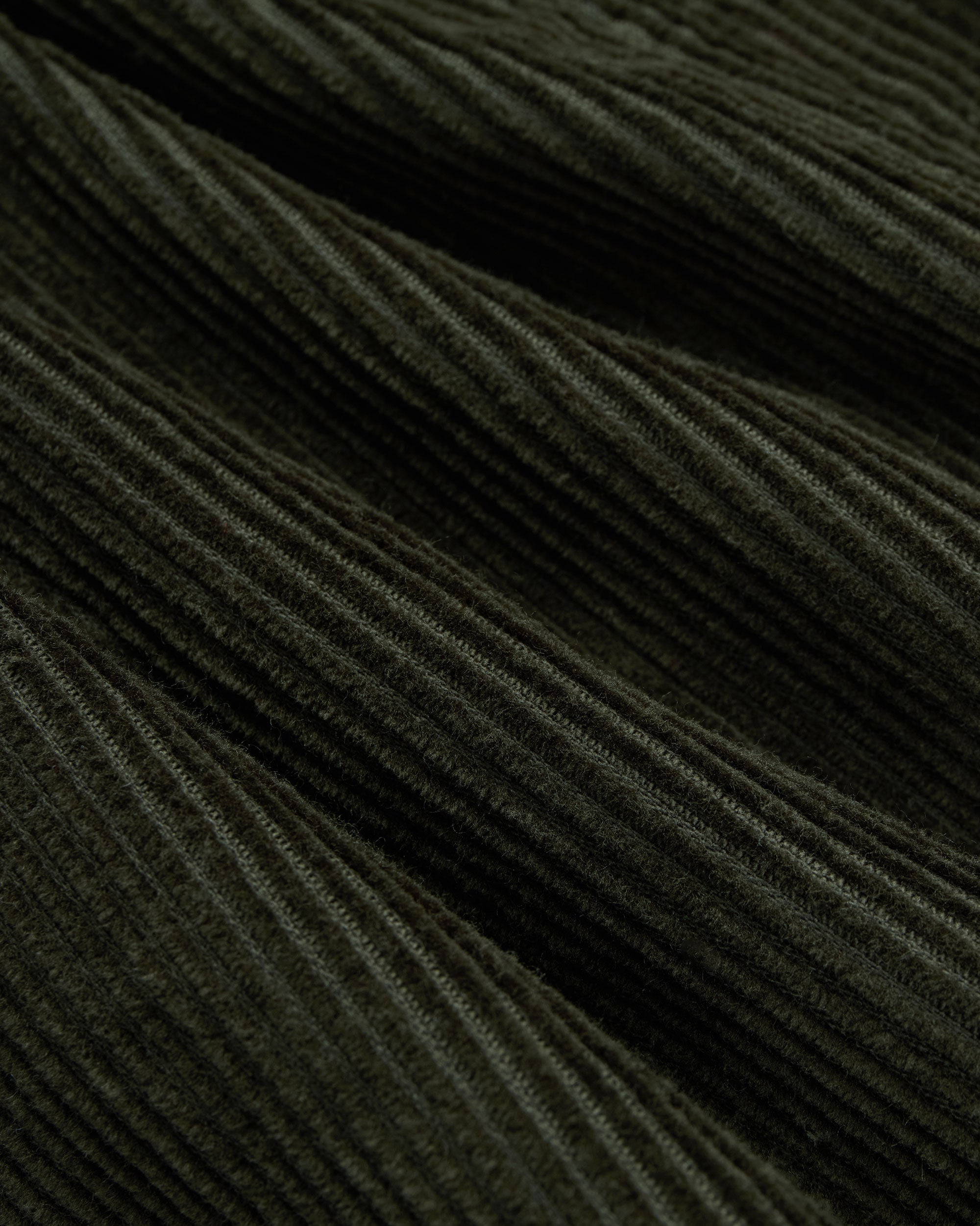 Olive Corduroy Chore Coat - Trim Fit