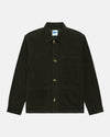 Olive Corduroy Chore Coat - Trim Fit