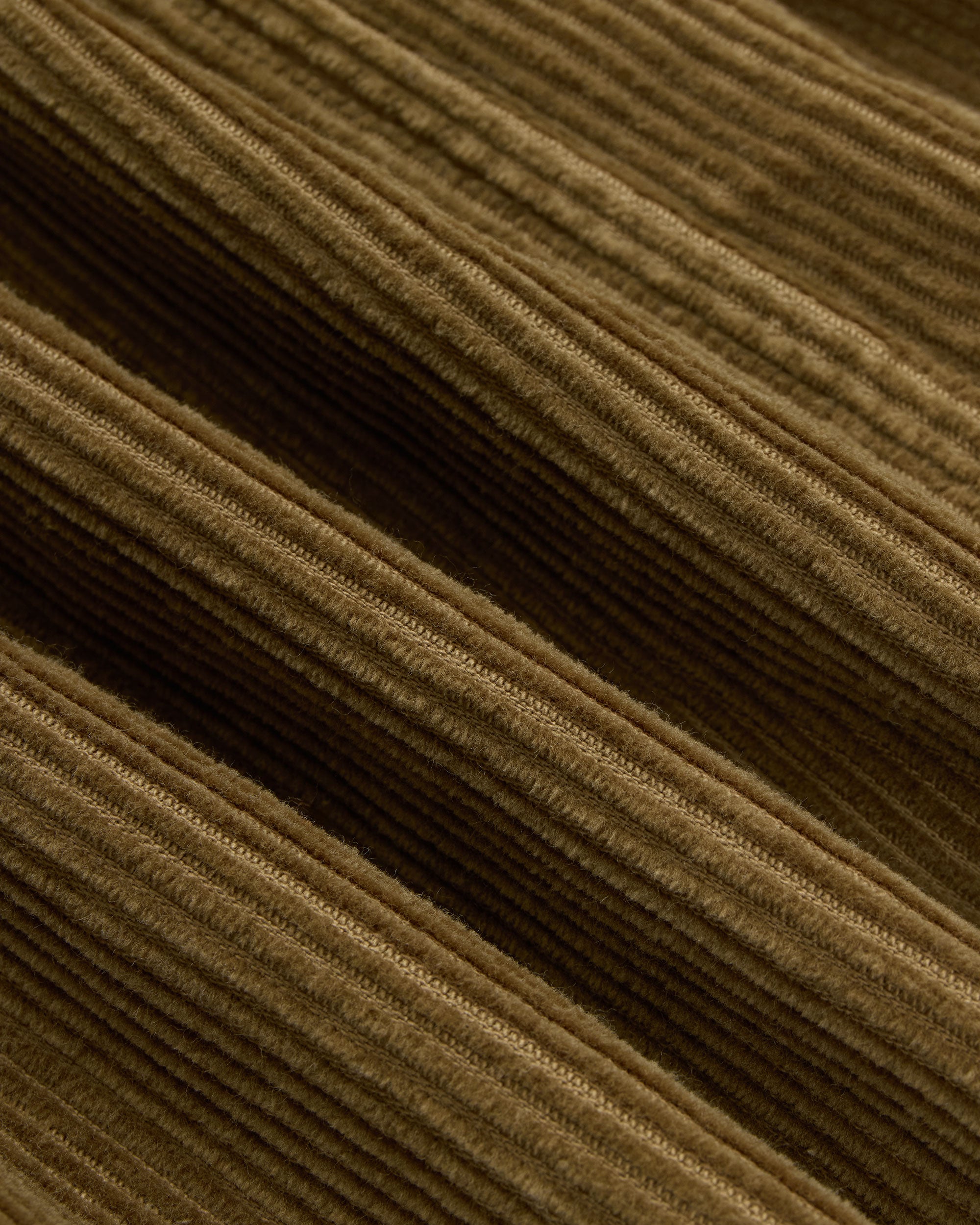 Tan Corduroy Chore Coat - Trim Fit