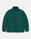 Bottle Green Down Puffer Jacket - Trim Fit