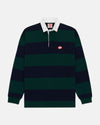 Made-in-USA Green Guard Stripe J. Press Seal Cotton Rugby