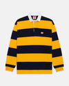 Made-in-USA Yellow Guard Stripe J. Press Seal Cotton Rugby